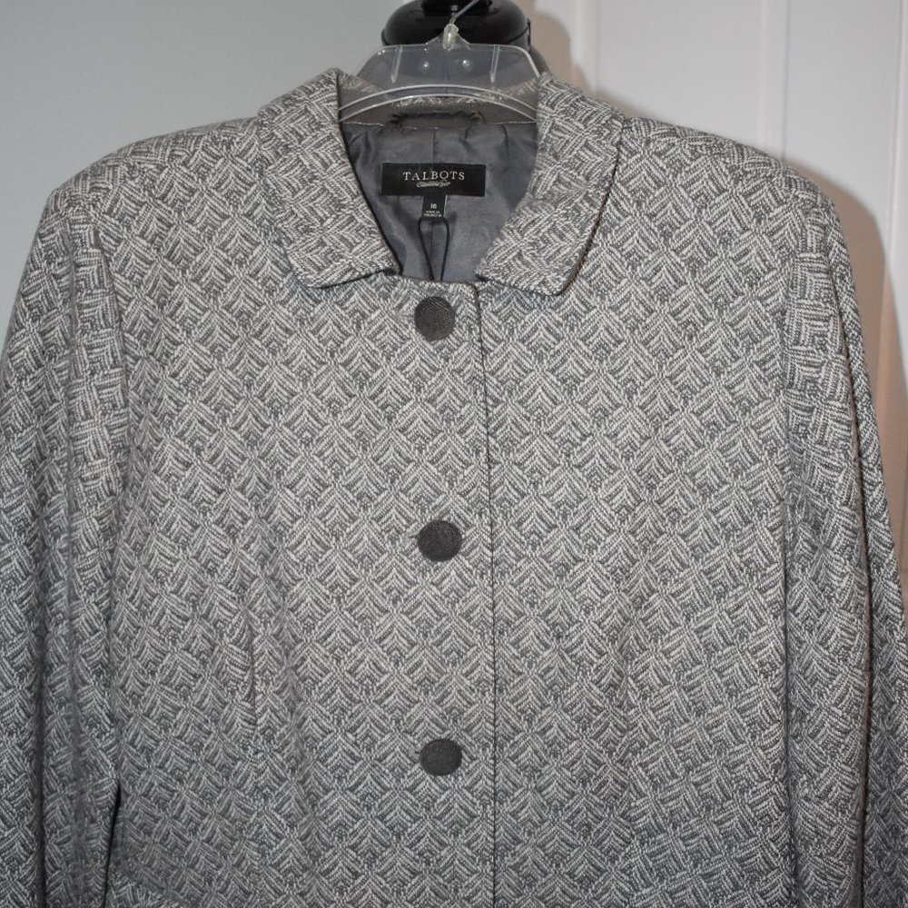 Wool and velvet blazer
